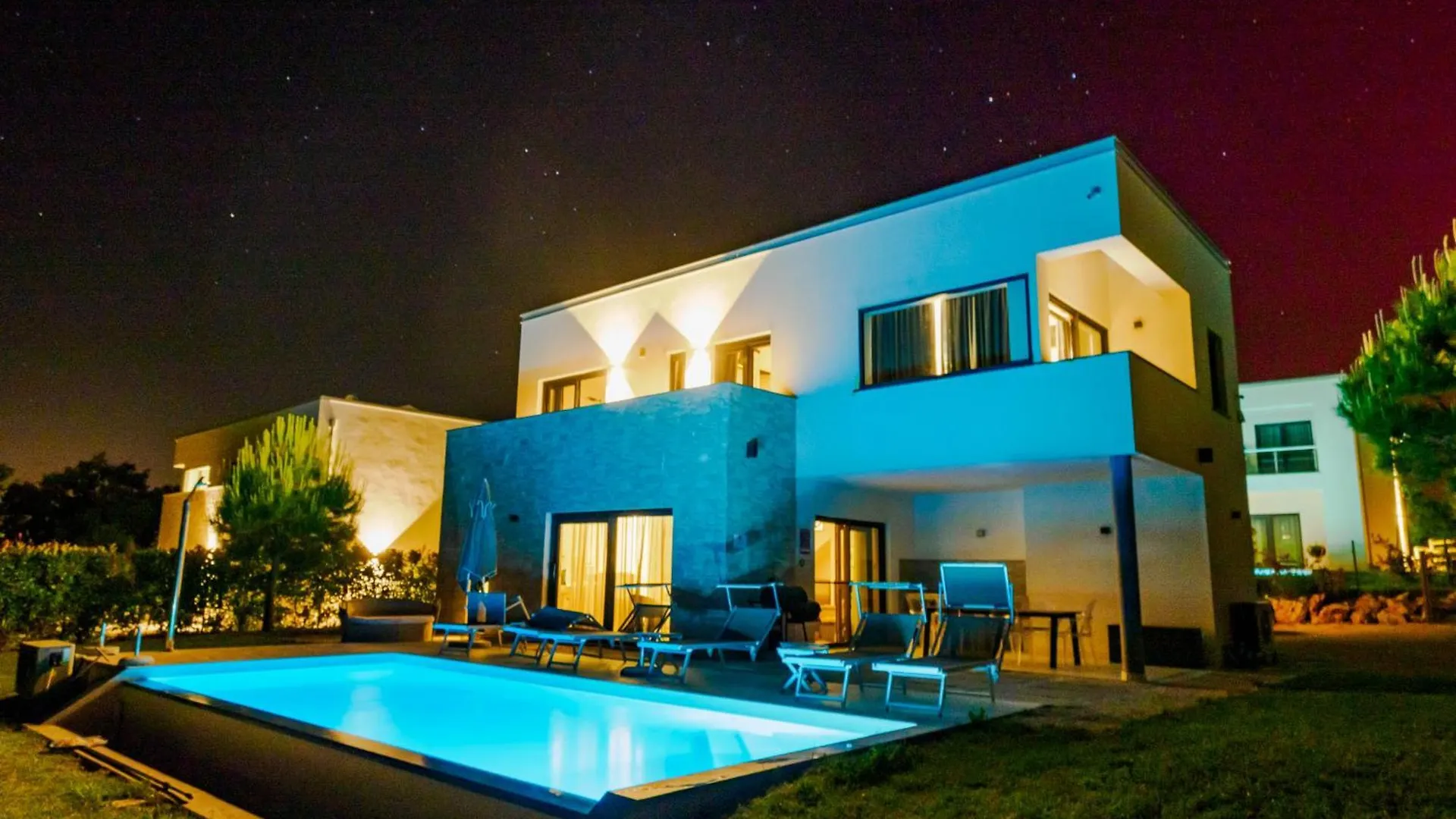 Sea View Villa Sun Sea & Fire Krnica Horvátország