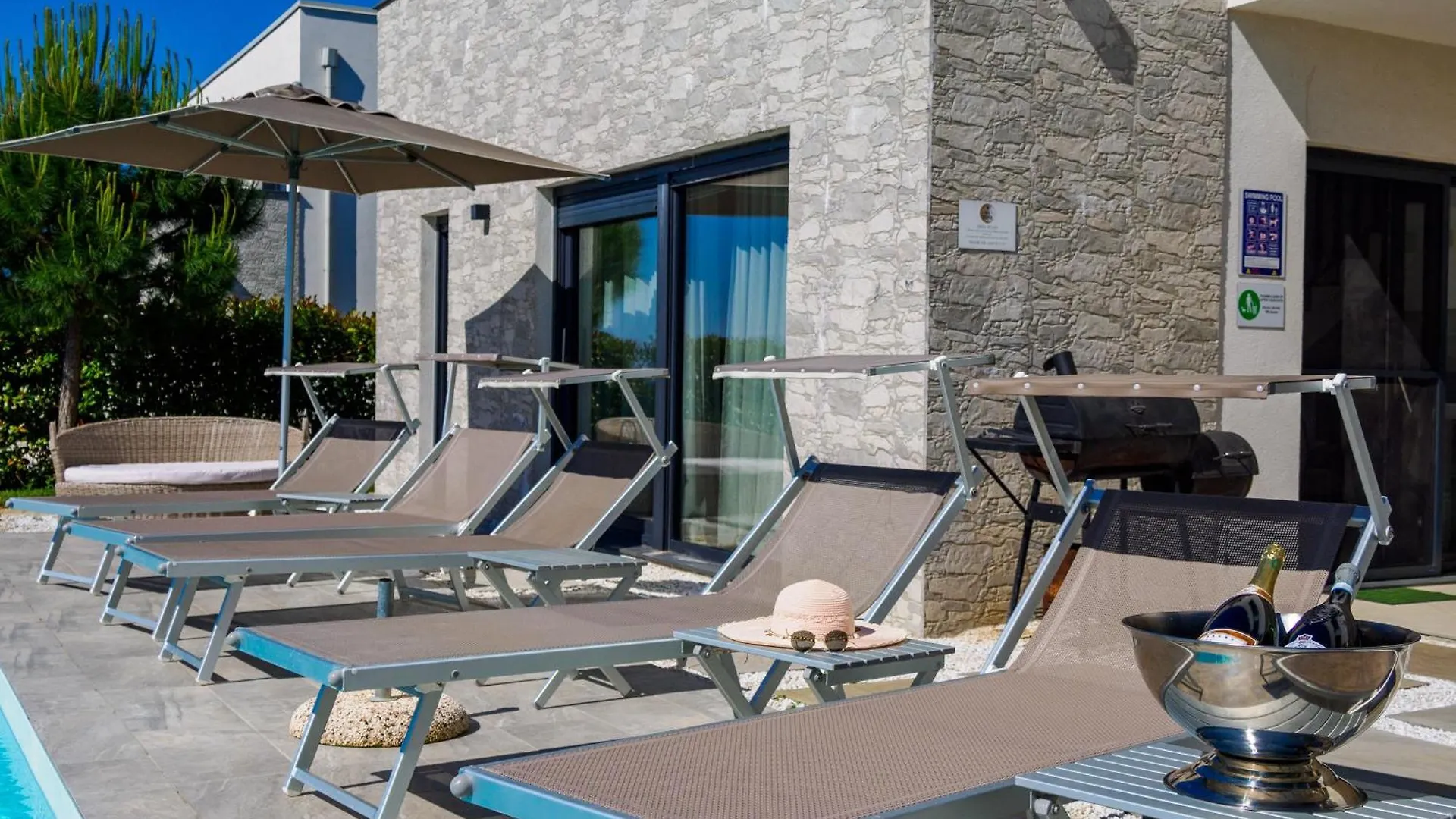 Sea View Villa Sun Sea & Fire Krnica Horvátország